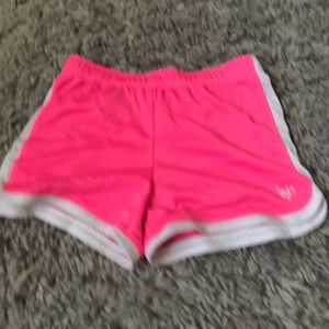 pink justice shorts